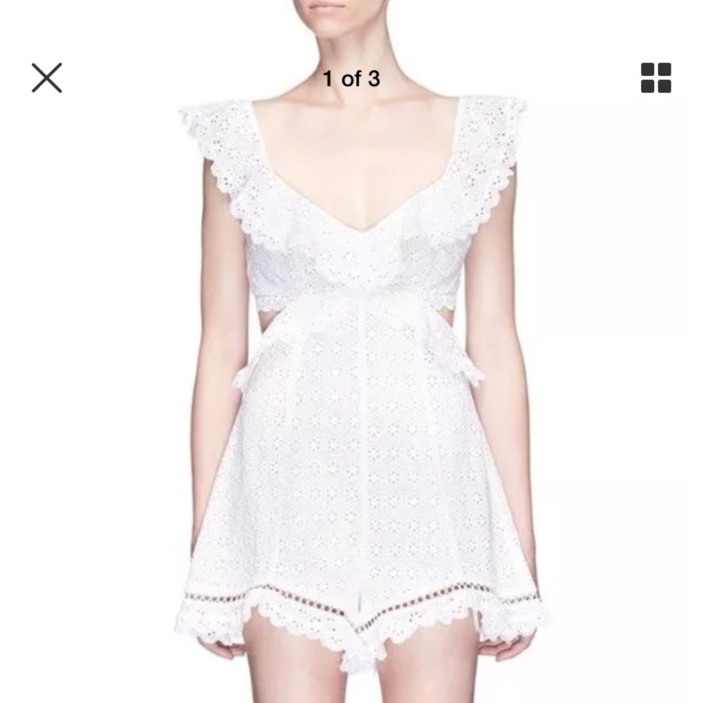 Zimmermann Jasper Playsuit 0P